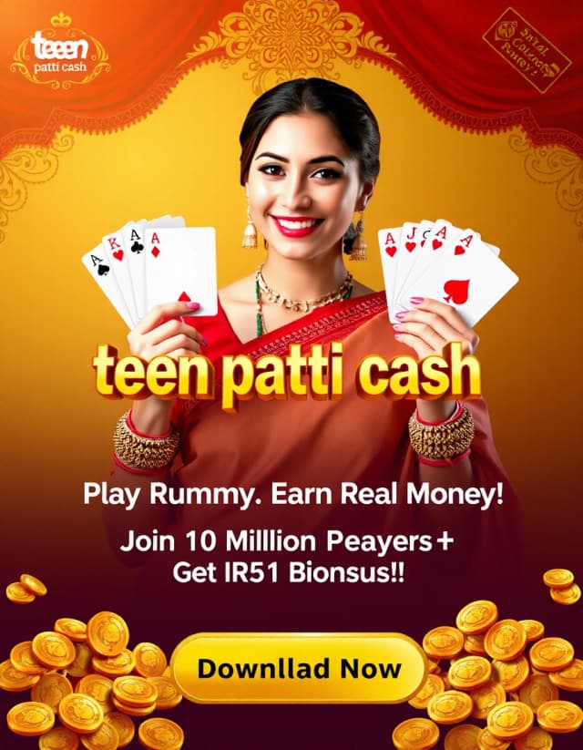 Teen Patti Cash Game Banner